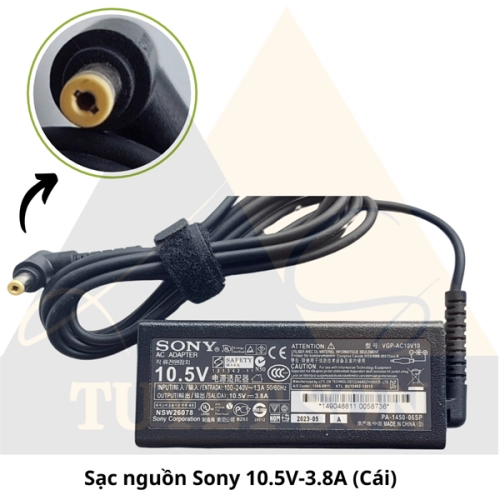 display Sạc nguồn Sony 10.5V-3.8A 2