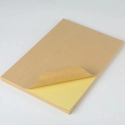 Giấy Decal Da Bò A3 THƯỜNG - giấy có keo dán