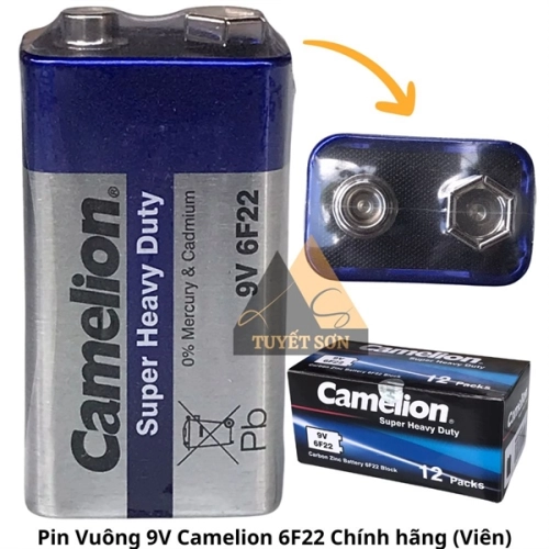 Pin Vuông 9V Camelion 6F22 Chính hãng