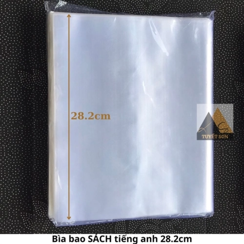 Bìa bao SÁCH tiếng anh 28.2cm