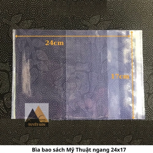 Bìa bao sách Mỹ Thuật ngang 24x17