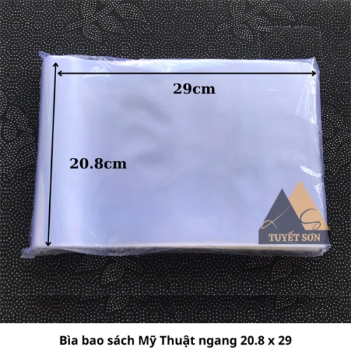 Bìa bao sách Mỹ Thuật ngang 20.8x29cm