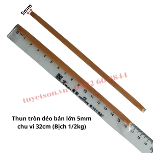 Dây thun tròn đặt biệt dẻo bản lớn 5mm chu vi 32cm