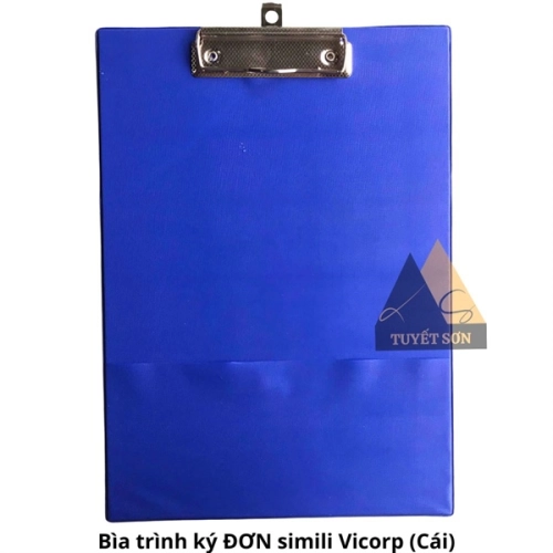 Bìa trình ký ĐƠN simili Vicorp - bìa trình kí