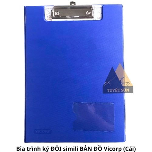 display Bìa trình ký ĐÔI simili BẢN ĐỒ Vicorp - bìa trình kí 1