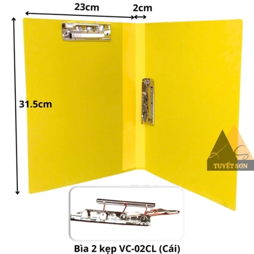 Bìa 2 kẹp VC-02CL