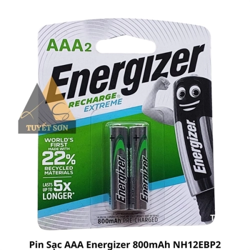 Pin Sạc AAA Energizer 800mAh NH12 EBP2