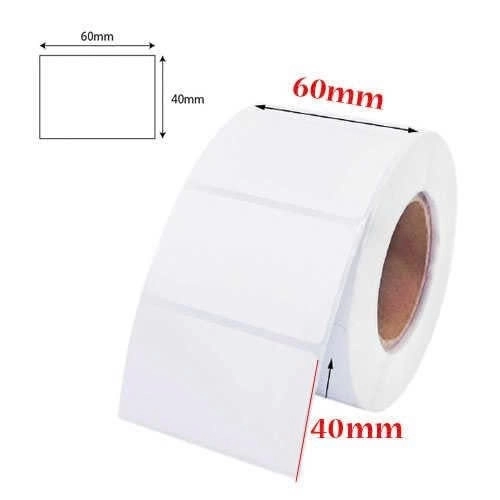 Decal PVC 60x40mm 25m (1 tem) - Decal nhựa 6x4cm