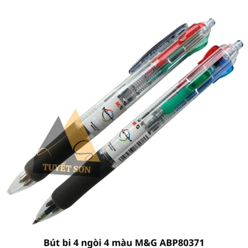 Bút bi 4 ngòi 4 màu M&G ABP80371