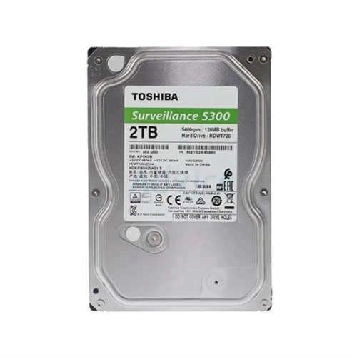 display Ổ cứng HDD Toshiba 2TB Surveillance S300 Chuyên Camera 1