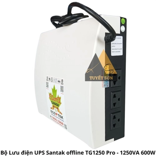 Bộ Lưu điện UPS Santak offline TG1250 Pro - 1250VA 600W