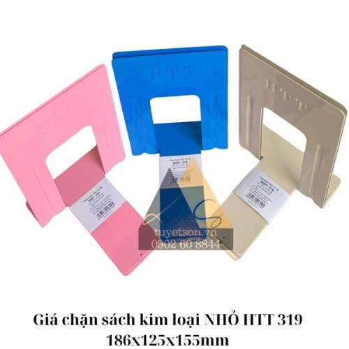 Giá chặn sách kim loại NHỎ HTT 319 186x125x155mm