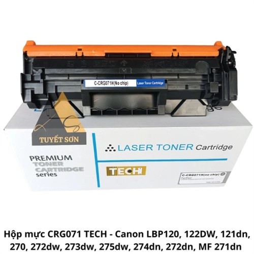 Hộp mực CRG071 TECH - Canon LBP120, 122DW, 121dn, 270, 272dw, 273dw, 275dw, 274dn, 272dn, MF 271dn