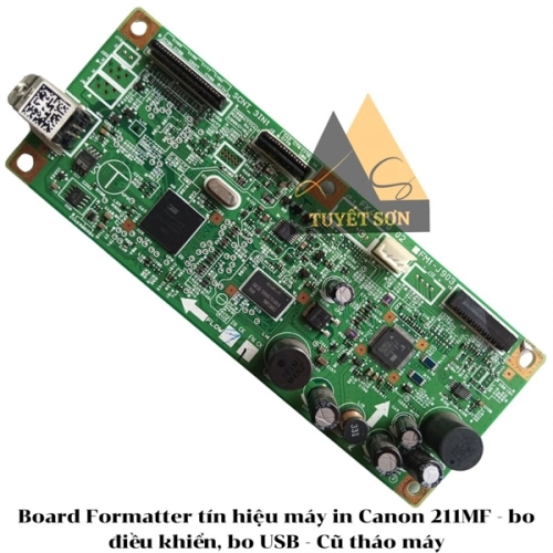 Board Formatter tín hiệu máy in Canon 211MF - bo điều khiển, bo USB