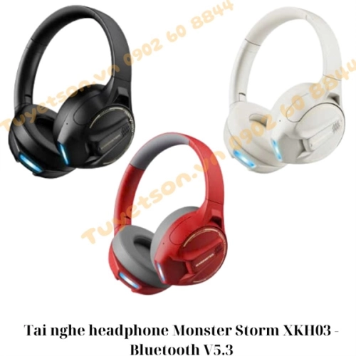 Tai nghe headphone Monster Storm XKH03 - Bluetooth V5.3