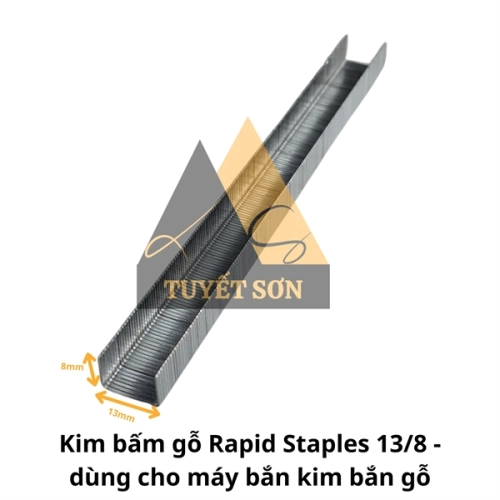 Kim bấm gỗ Rapid Staples 13/8 - dùng cho máy bắn kim bắn gỗ