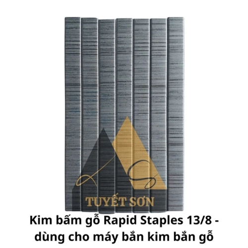 Kim bấm gỗ Rapid Staples 13/8 - dùng cho máy bắn kim bắn gỗ