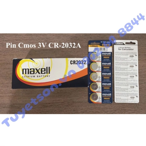 Pin Cmos Maxell CR2032 3V tốt