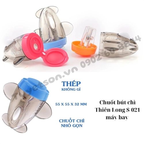 Chuốt chì Thiên Long S-021 máy bay