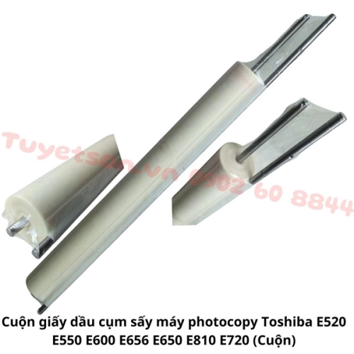 Cuộn giấy dầu cụm sấy máy photocopy Toshiba E520 E550 E600 E656 E650 E810 E720