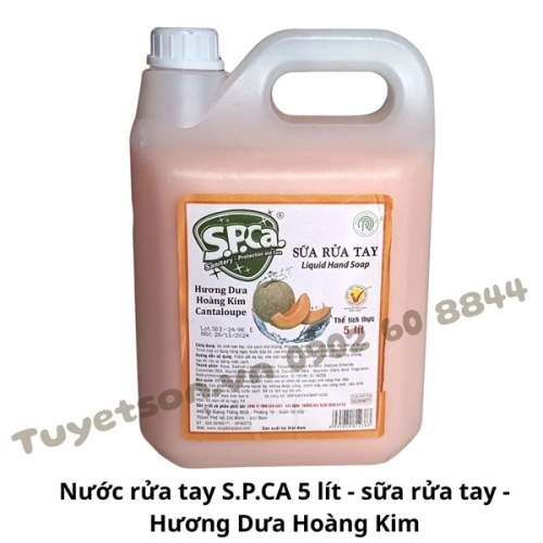Nước rửa tay S.P.CA 5 lít - sữa rửa tay SPCA