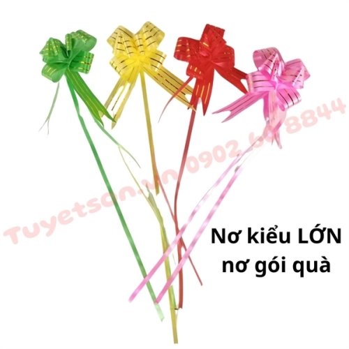 Nơ kiểu LỚN - nơ gói quà