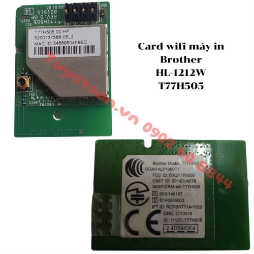 Card wifi máy in Brother HL-1212W T77H505