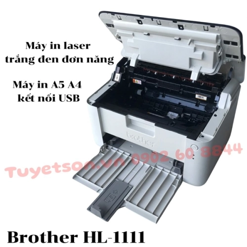 Máy in laser trắng đen đơn năng Brother HL-1111