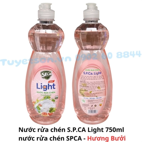 Nước rửa chén S.P.CA Light 750ml - nước rửa chén SPCA