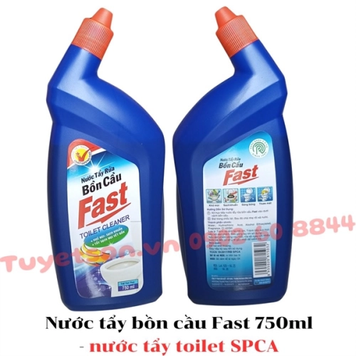Nước tẩy bồn cầu Fast 750ml - nước tẩy toilet SPCA
