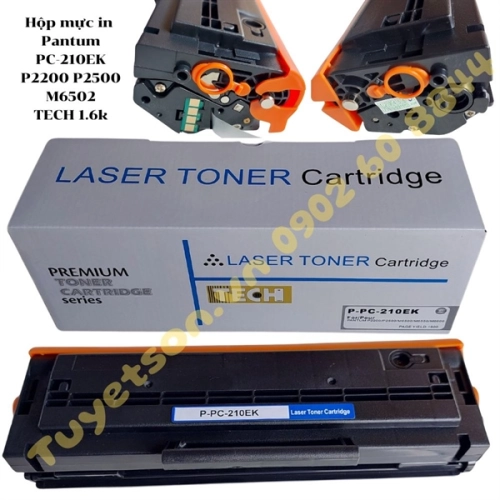 Hộp mực in Pantum PC-210EK P2200 P2500 M6502 TECH 1.6k - Toner cartridge Pantum