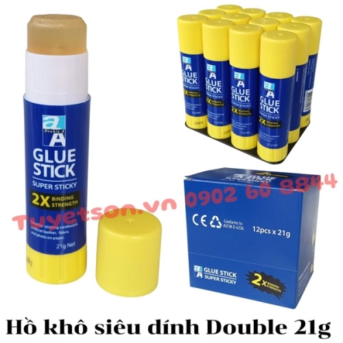 display Hồ khô siêu dính Double 21g 1