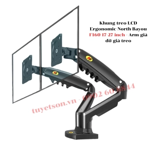 Khung treo LCD Ergonomic North Bayou F160 17-27 inch - Arm giá đỡ giá treo