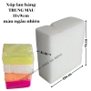list Xốp lau bảng TRUNG MÀU 11x9cm - màu ngẫu nhiên 1