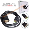 list Cáp HDMI to VGA M-Pard MH302 1.8m 1
