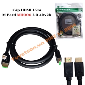 Cáp HDMI 1.5m M-Pard MH006 2.0 4kx2k