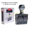 list Con dấu số xoay tay Shiny N-310 10 số cao 5mm 1
