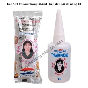 Keo 502 Thuận Phong 37,7ml - keo dán sắt đa năng T3