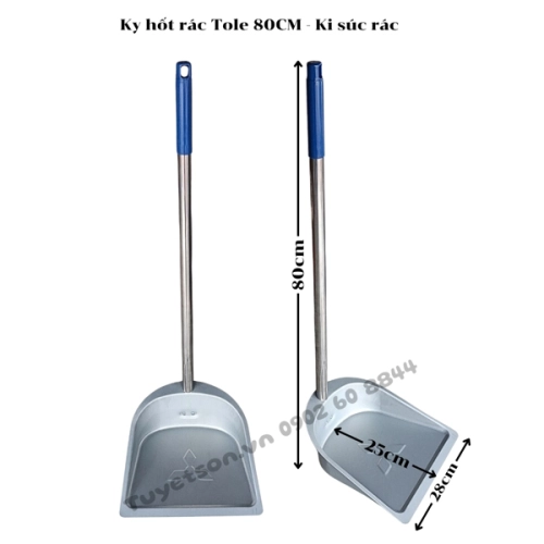 display Ky hốt rác Tole 80CM - Ki súc rác. 1