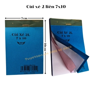 Cùi xé 2 liên 7x10
