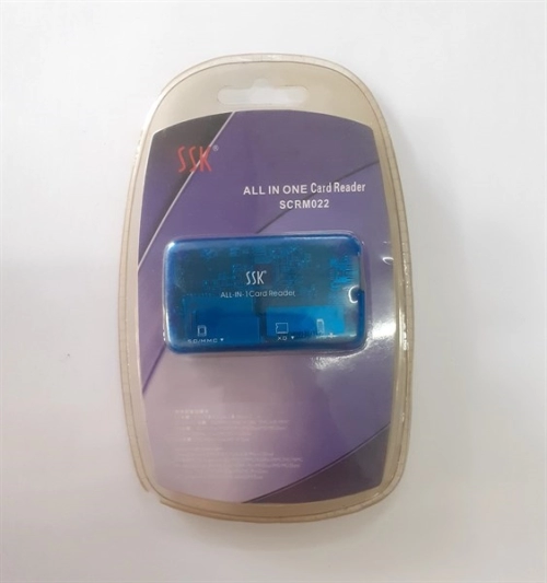 display Đọc thẻ nhớ SSK SCRM022 (SD/MMC/MS/XD) 2