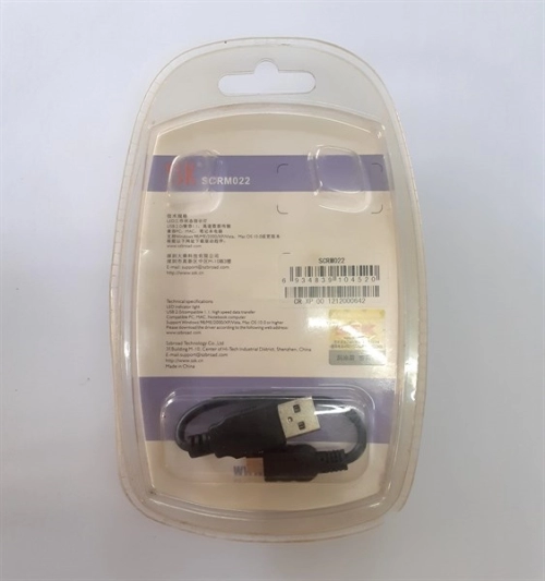 display Đọc thẻ nhớ SSK SCRM022 (SD/MMC/MS/XD) 3