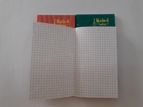 display Sổ tay caro Kolo 3 9.5x15.3cm - màu ngẫu nhiên 5