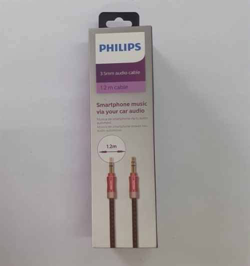 display Cáp Loa 2 đầu 3 li 1,2m Philip SWA6234B 2