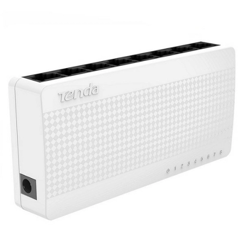 display Bộ chia mạng Tenda 8P S108 4