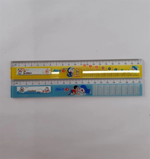 display Thước kẻ CỨNG Điểm 10 Thiên Long 20cm SR-011/DO (Doremon) 2