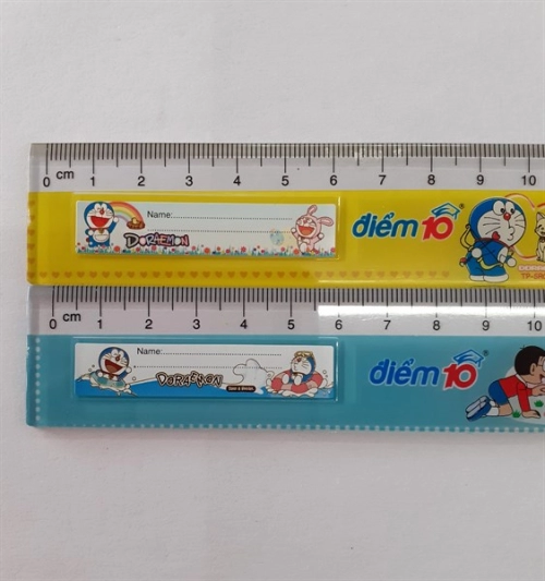 display Thước kẻ CỨNG Điểm 10 Thiên Long 20cm SR-011/DO (Doremon) 3