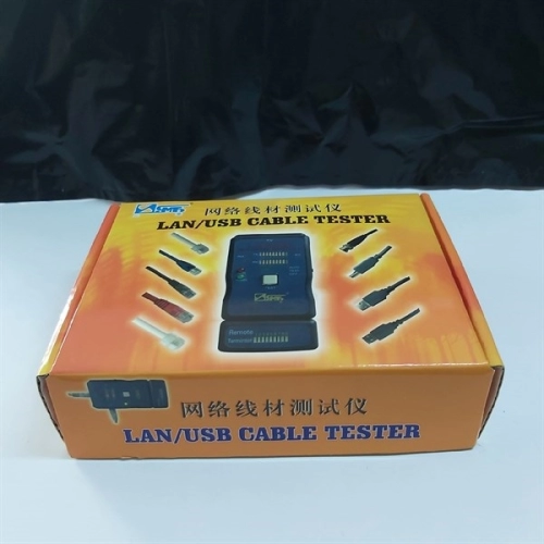display Bộ Tester kiểm tra tín hiệu dây mạng và cáp usb CT-168 4