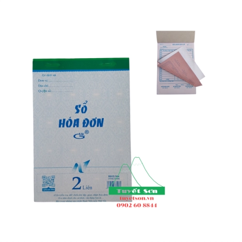 Hóa đơn 2L 13x19cm (50 bộ)
