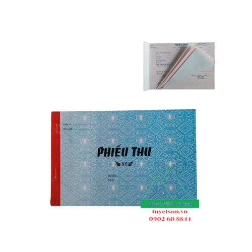 Phiếu thu 3L 13x19cm